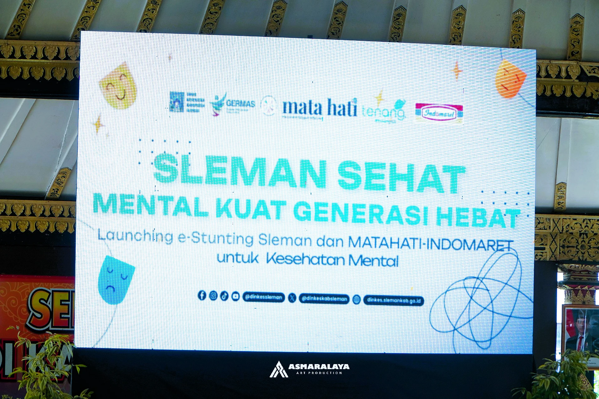 Launching e-Stunting Sleman dan MATAHATI-INDOMARET untuk Kesehatan Mental